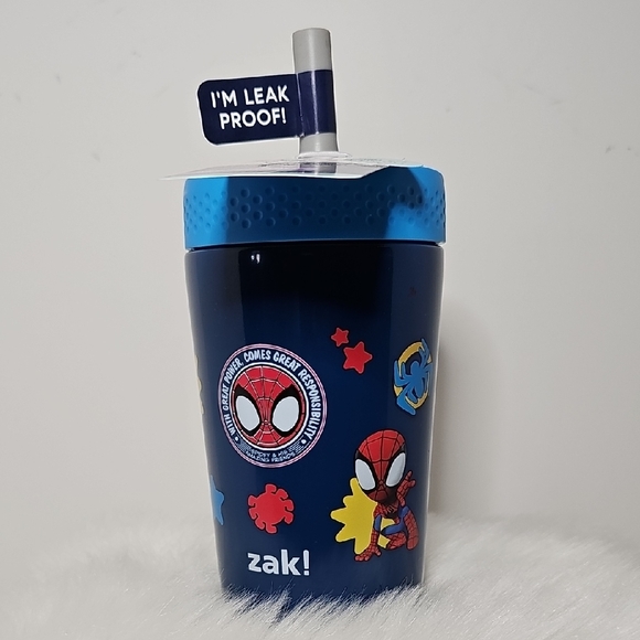 Zak! Other - Zak! Marvel Spidey& His Amazing Friends Kids 12oz Tumbler w/Leak Proof Straw NWT